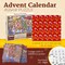 4E’s Novelty Christmas Advent Calendar Jigsaw Puzzle 2024 – 1008 Pcs 24-Day Countdown Wooden Advent Calendar for Kids & Adults, Puzzle Advent Calendar Christmas Gift for Teens, Boys & Girls